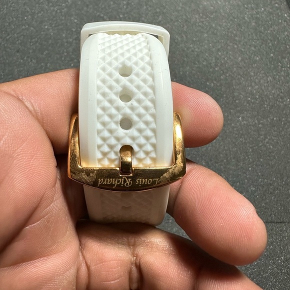 Louis Richard Pendragon Men's Watch, Rose Gold Face NO.9677 Working New Battery - Picture 6 of 7